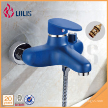 China supplier unique blue single handle bathroom bath faucet